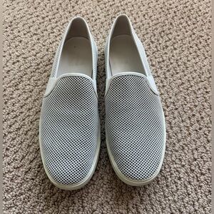 Vince White Mesh Slip-On Sneakers Women’s 9.5